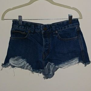 Frew People High Waisted Shorts